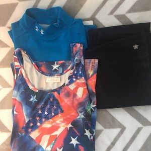 Under Armour Heat Gear Leggings Tank